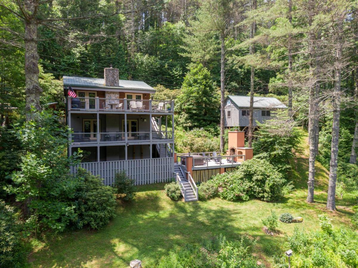 Knotty Pine Villa West Jefferson Exteriör bild