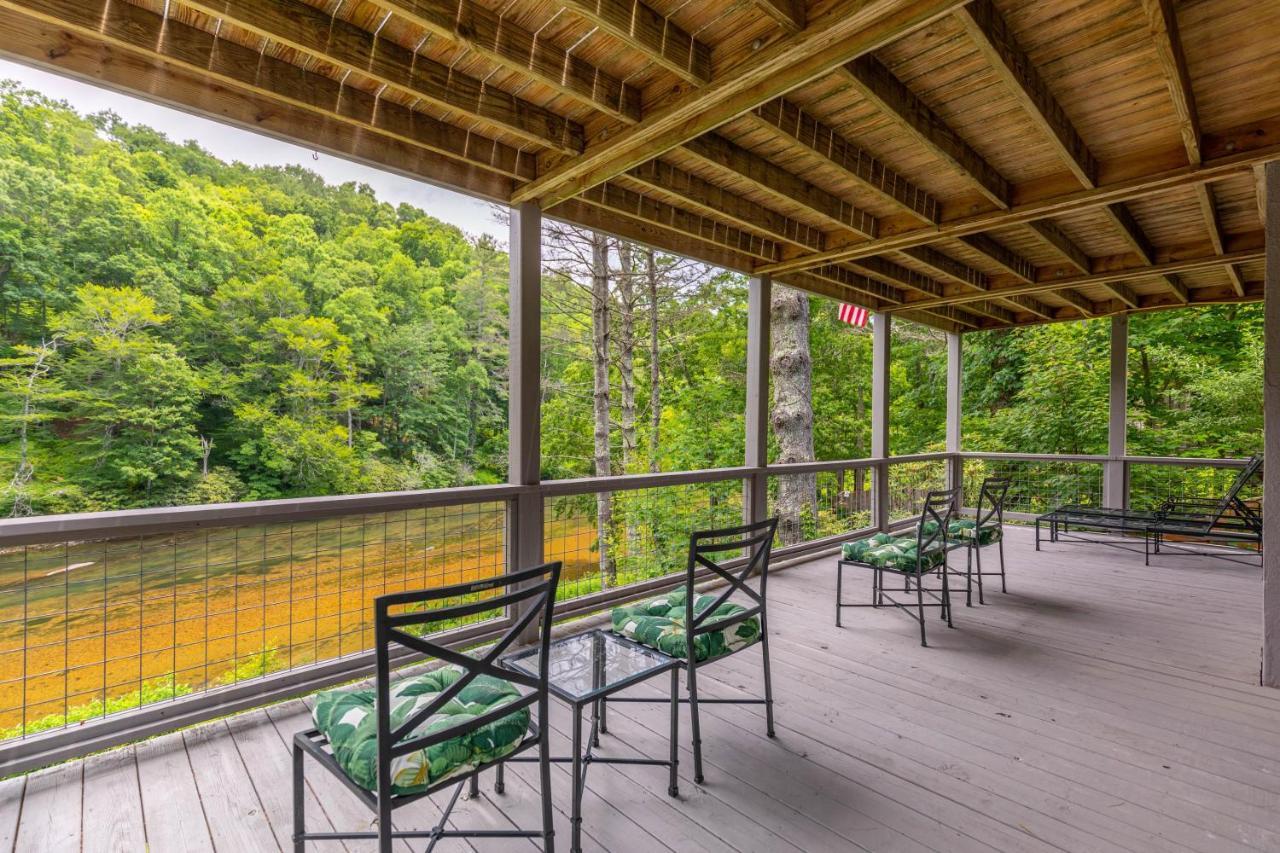 Knotty Pine Villa West Jefferson Exteriör bild